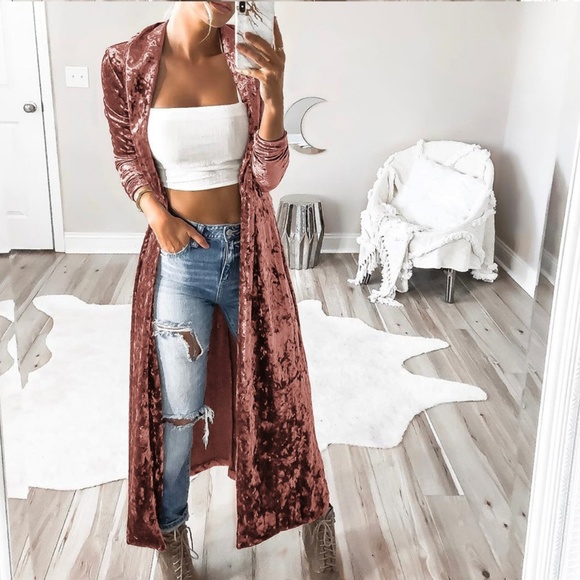 💜LAST ONE💜Velvet Crush Duster - Picture 2 of 5